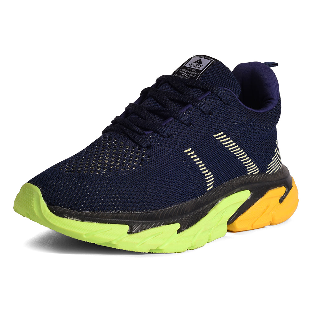 Activ Volt - Navy x Neon Green