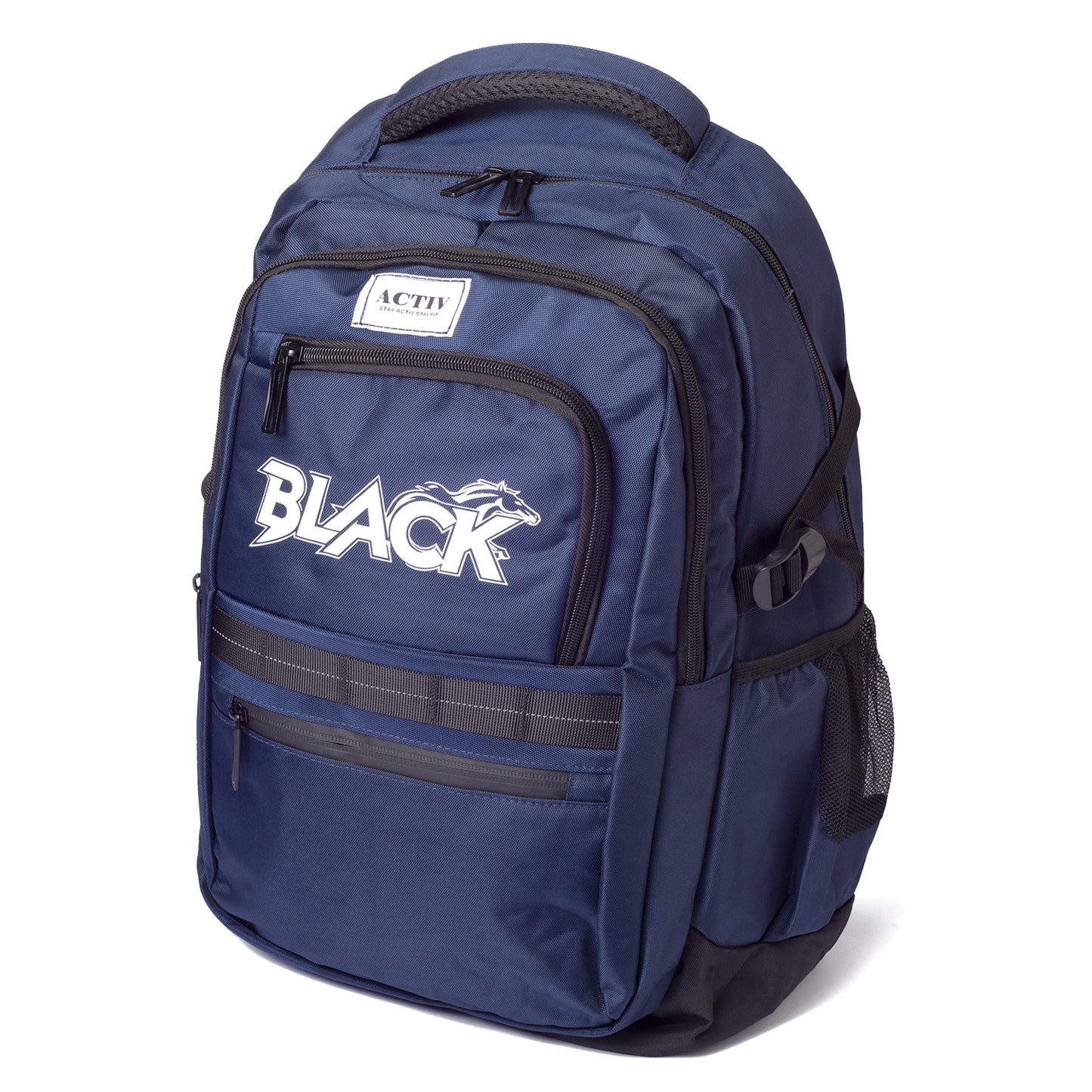 Black Horse Backpack - Navy Blue