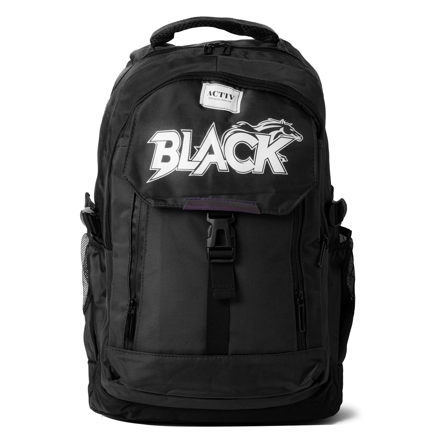 Black Horse Backpack - Black