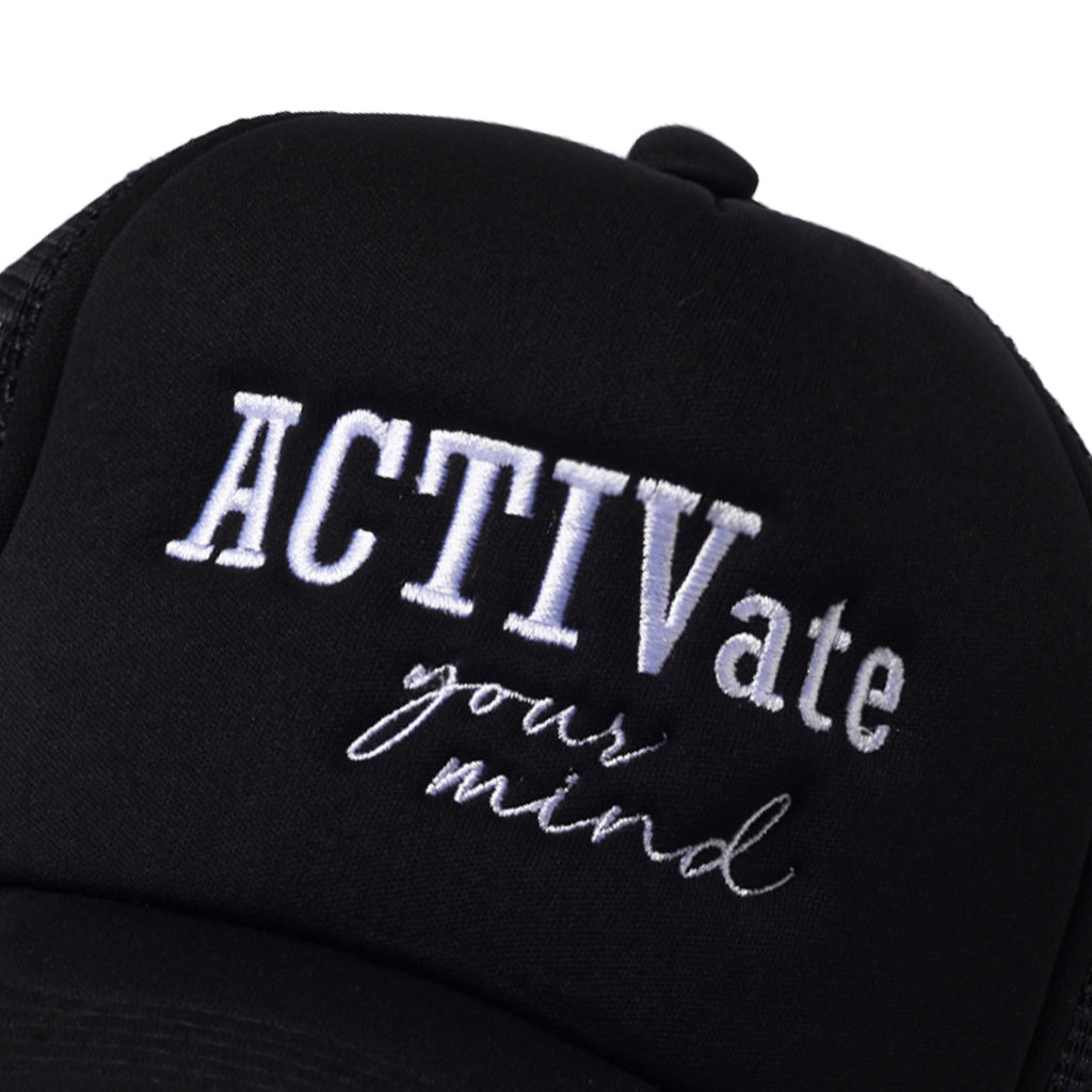 Activate your mind Cap with adjustable strap - Black