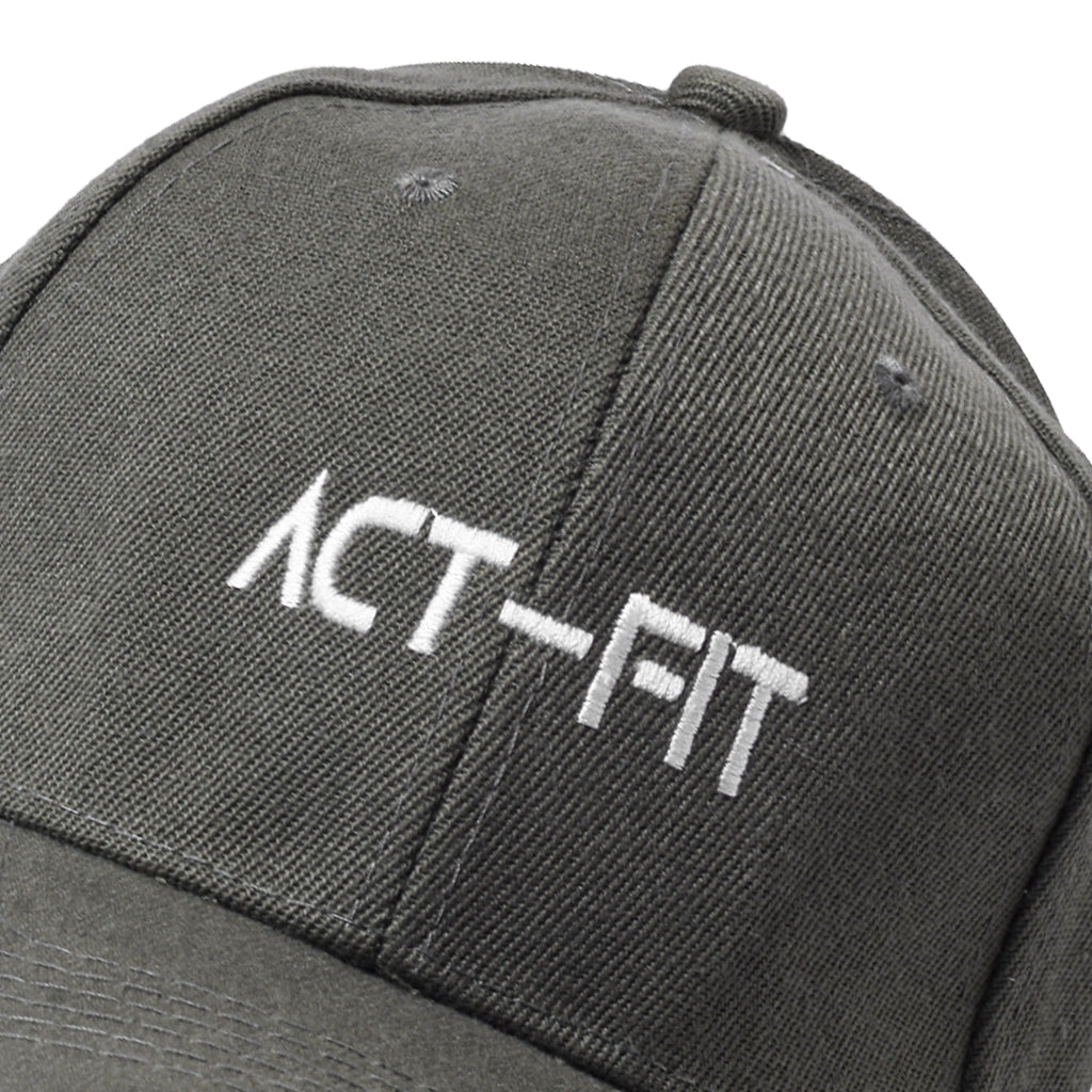 Act-Fit Cap with adjustable strap - Grey