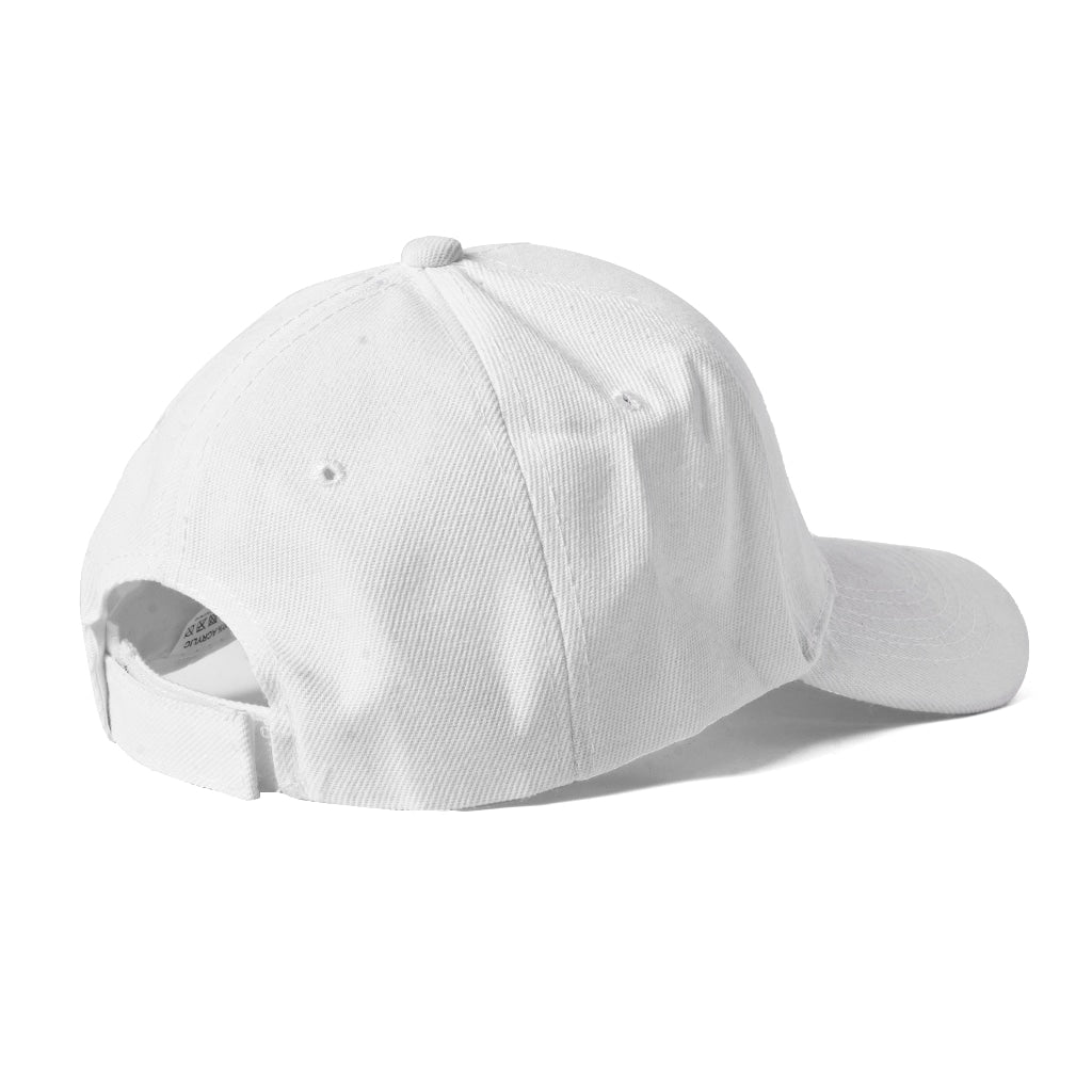The Activ Club Cap with adjustable strap - White