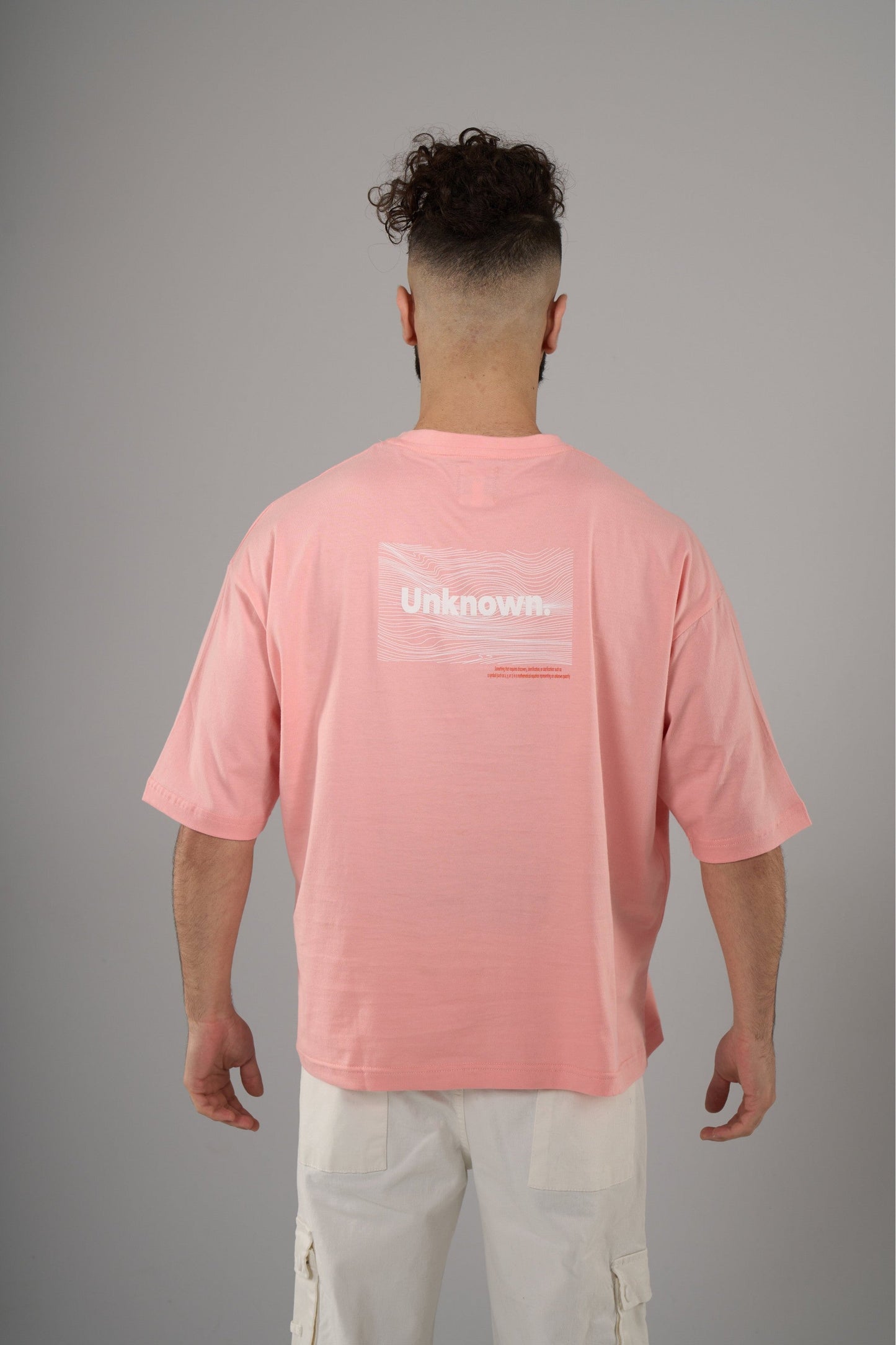 UnKnown Oversized Salmon Pink Tee
