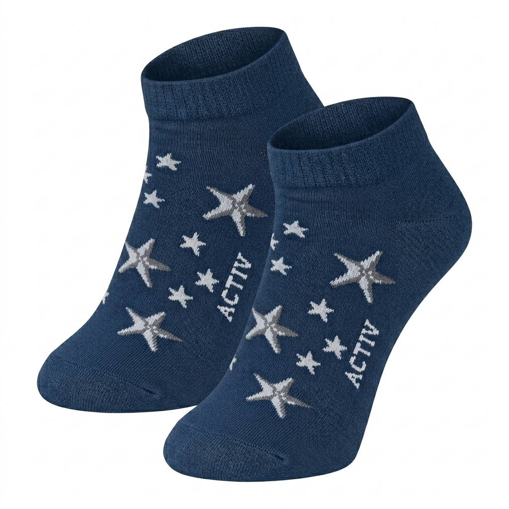 Bare Stars – Daily Ease (4-Pack Short Socks)