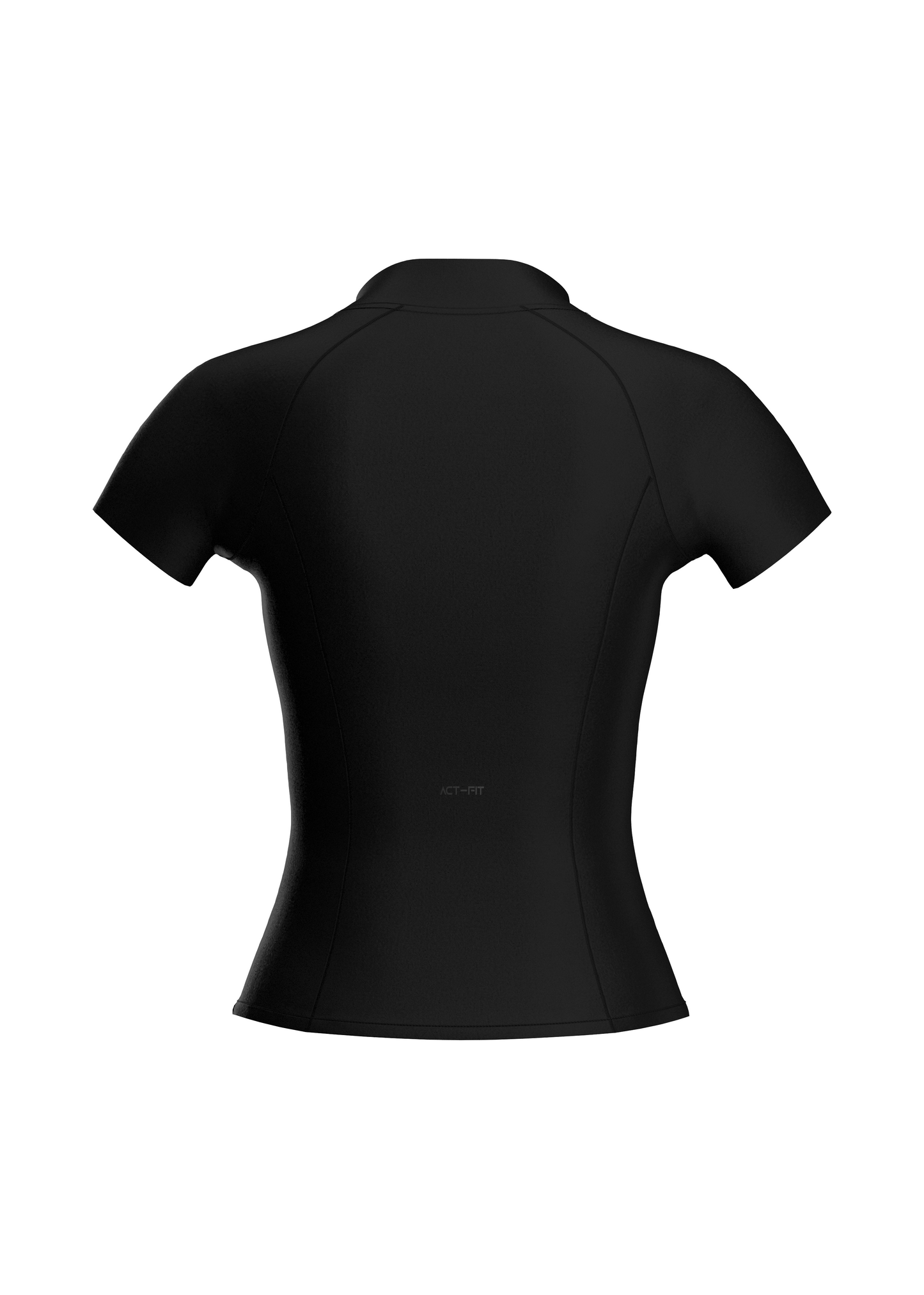 The Sculpt Edit - Black Short Sleeves
