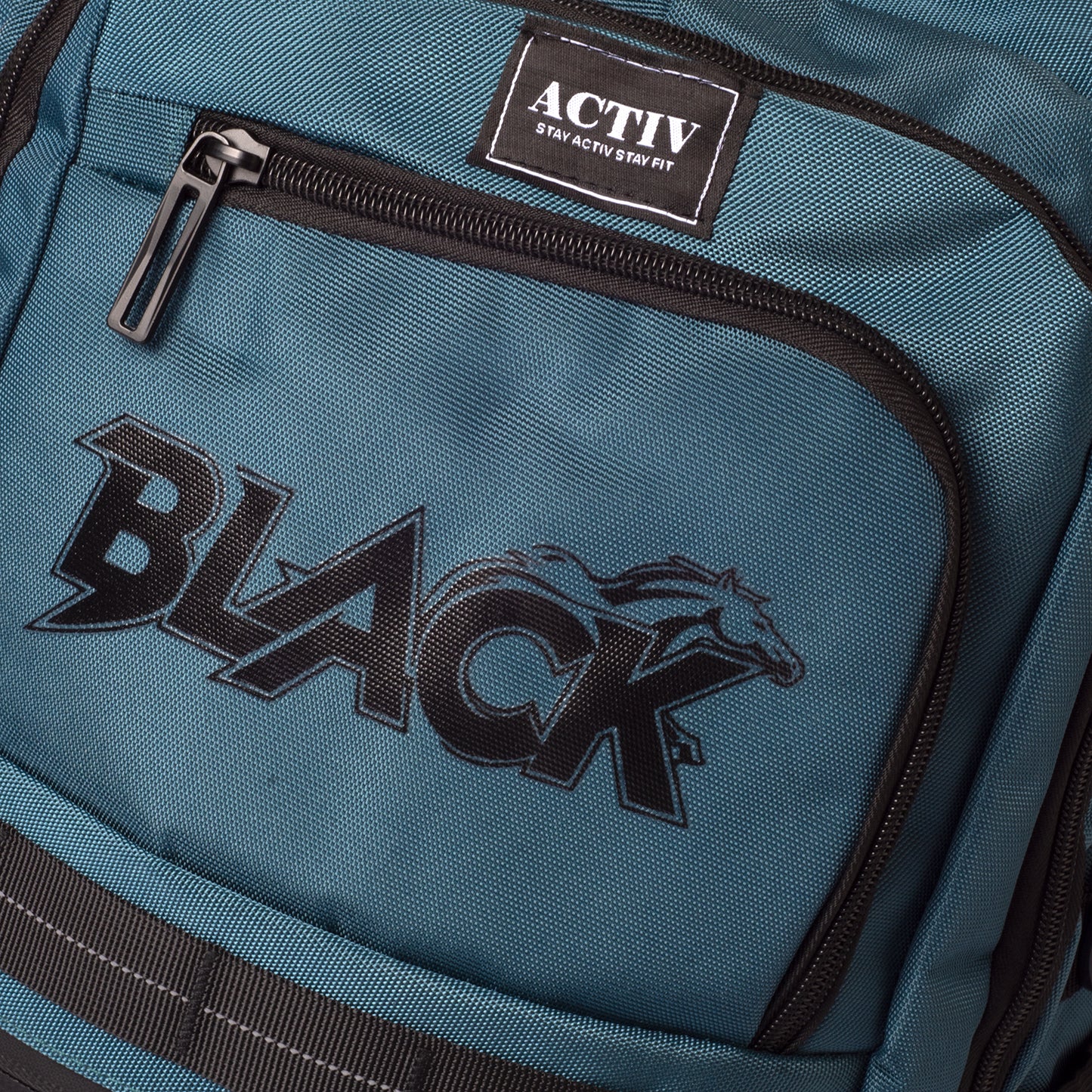 Black Horse Backpack - Teal