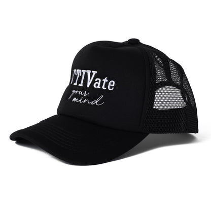 Activate your mind Cap with adjustable strap - Black