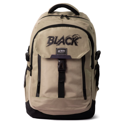 Black Horse Backpack - Beige
