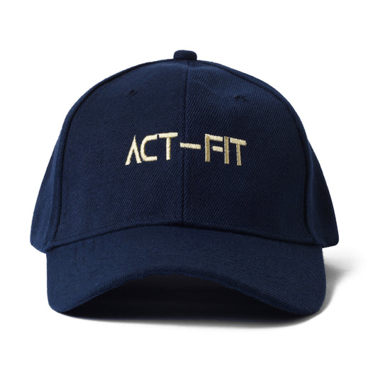 Act-Fit Cap with adjustable strap - Navy Blue