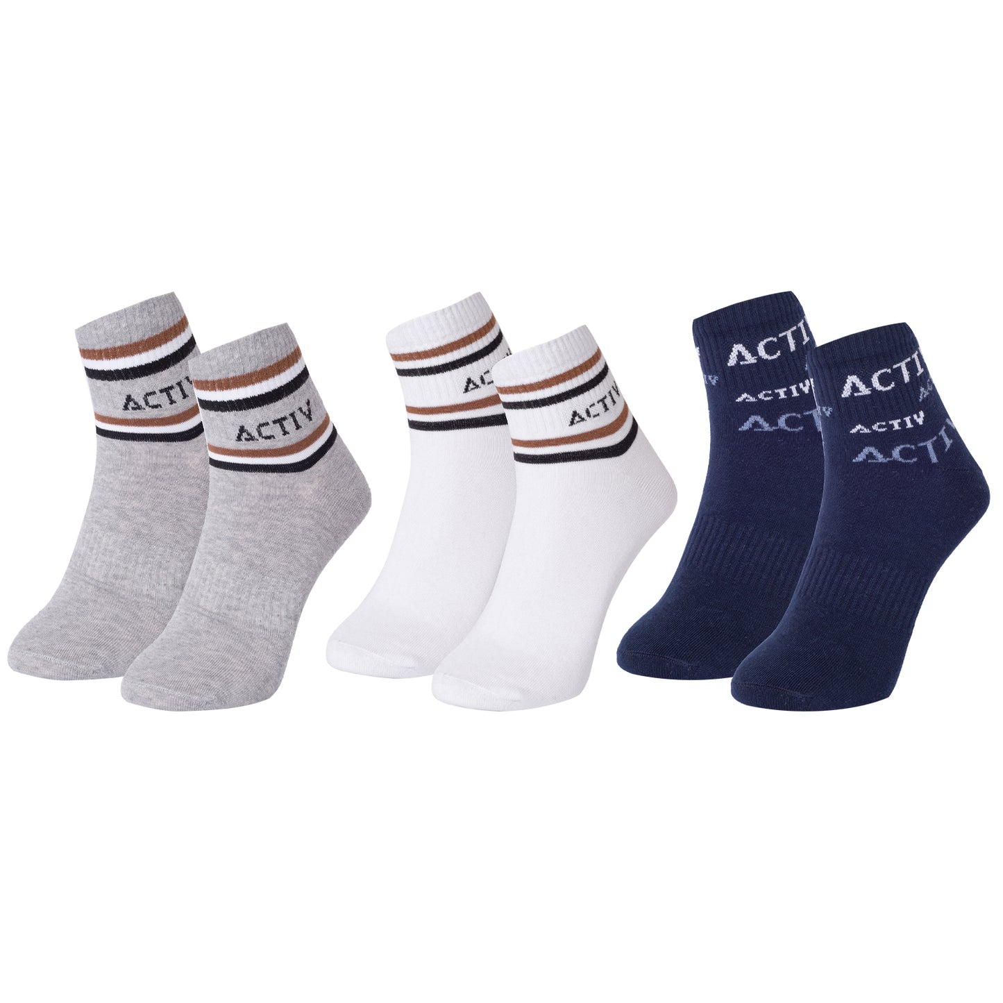 Trio Pack Low-cut Socks