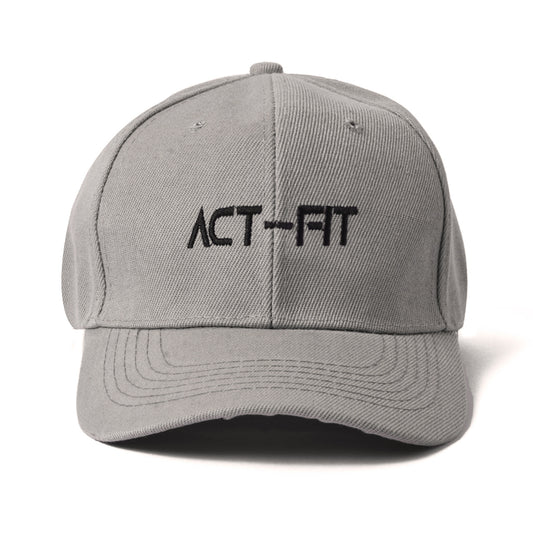 Act-Fit Cap with adjustable strap - Light Grey