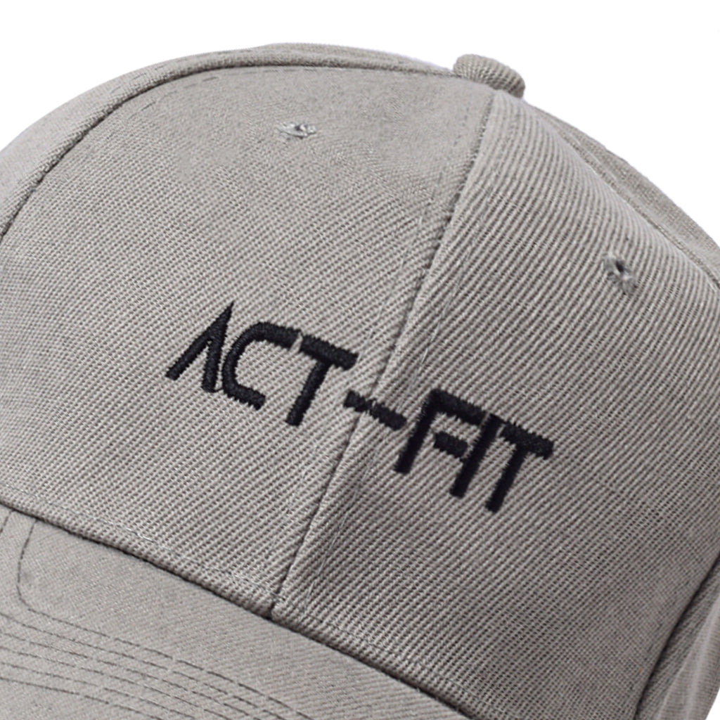 Act-Fit Cap with adjustable strap - Light Grey