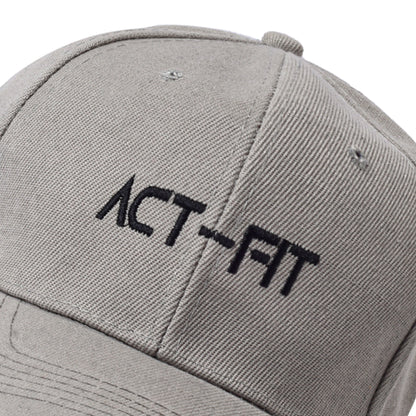 Act-Fit Cap with adjustable strap - Light Grey