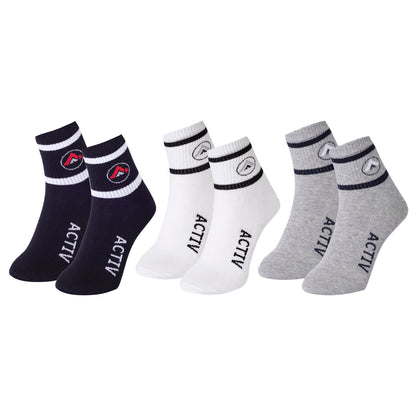 Trio Pack Low-cut Socks