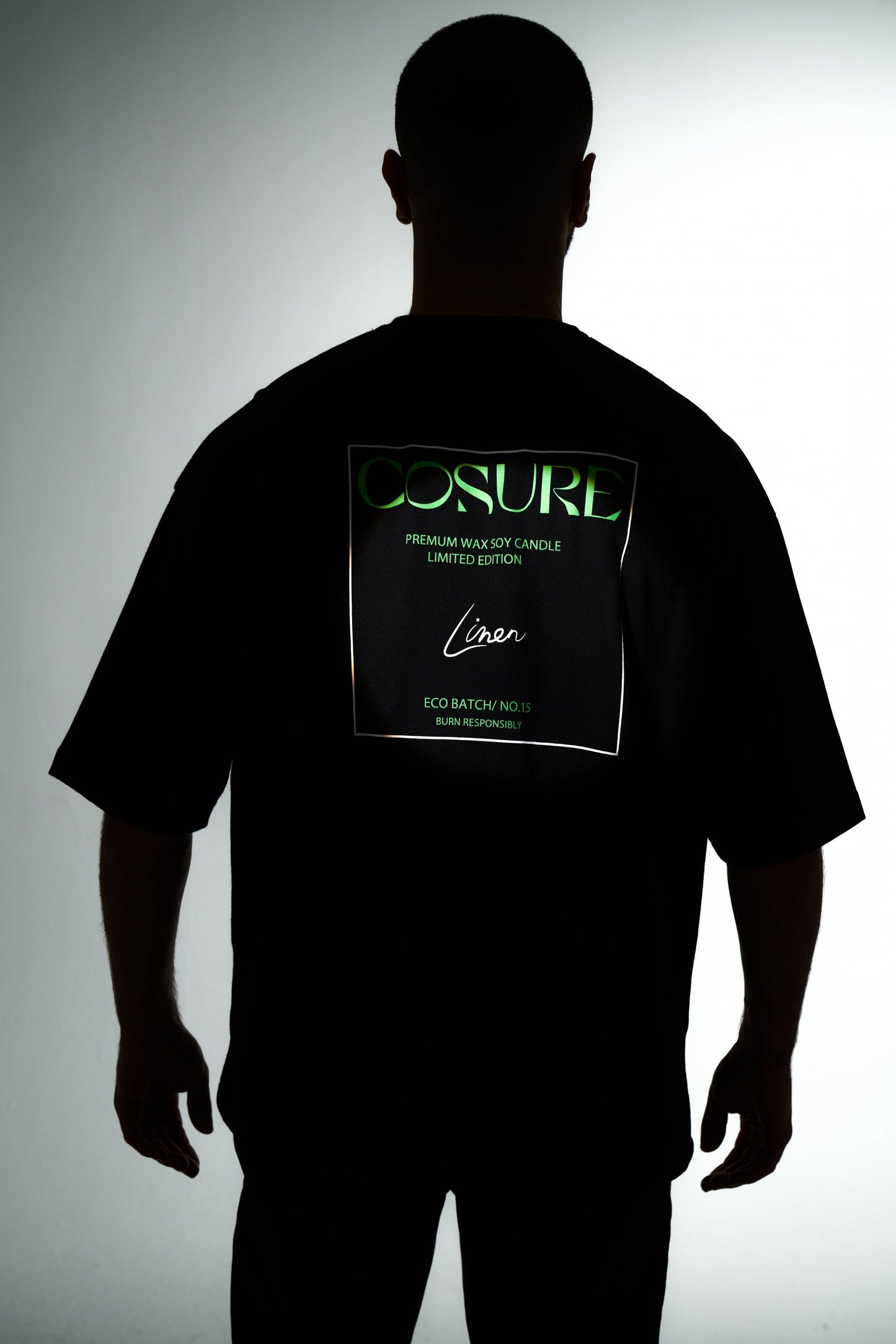 Cosure Oversized Black Tee