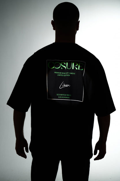 Cosure Oversized Black Tee