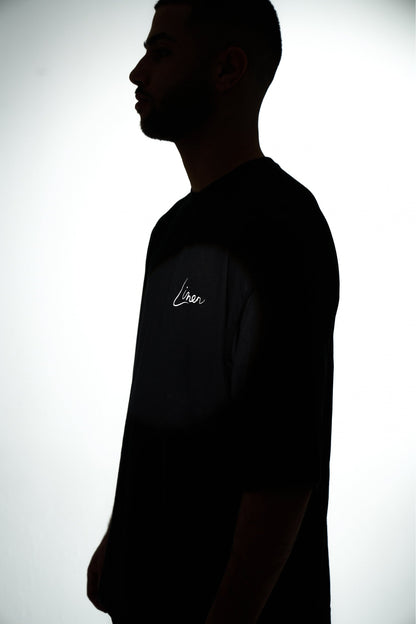 Cosure Oversized Black Tee