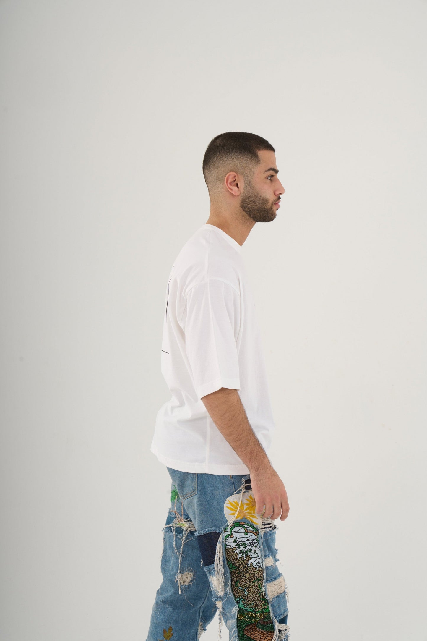 Cosure Oversized White Tee