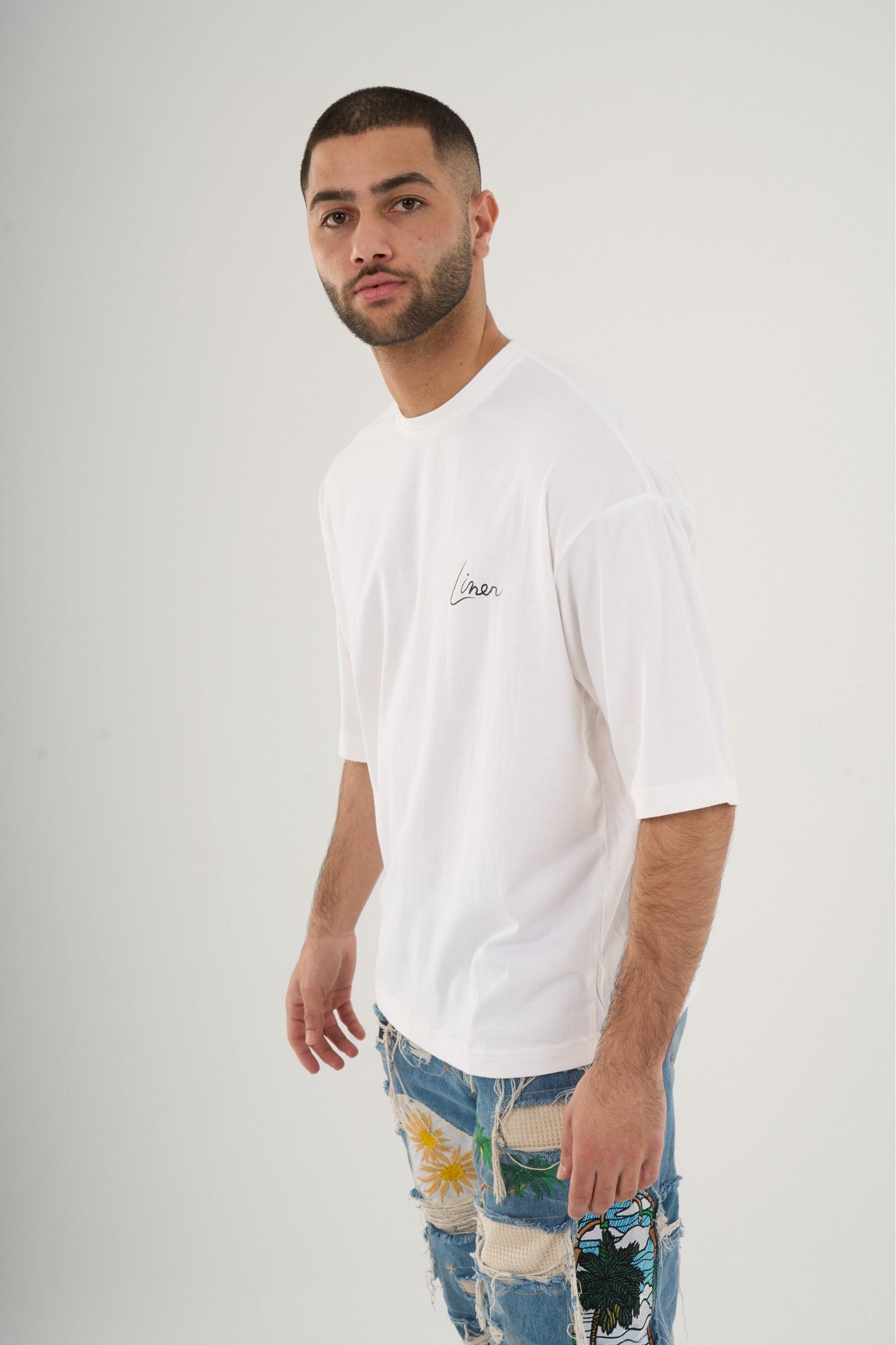 Cosure Oversized White Tee