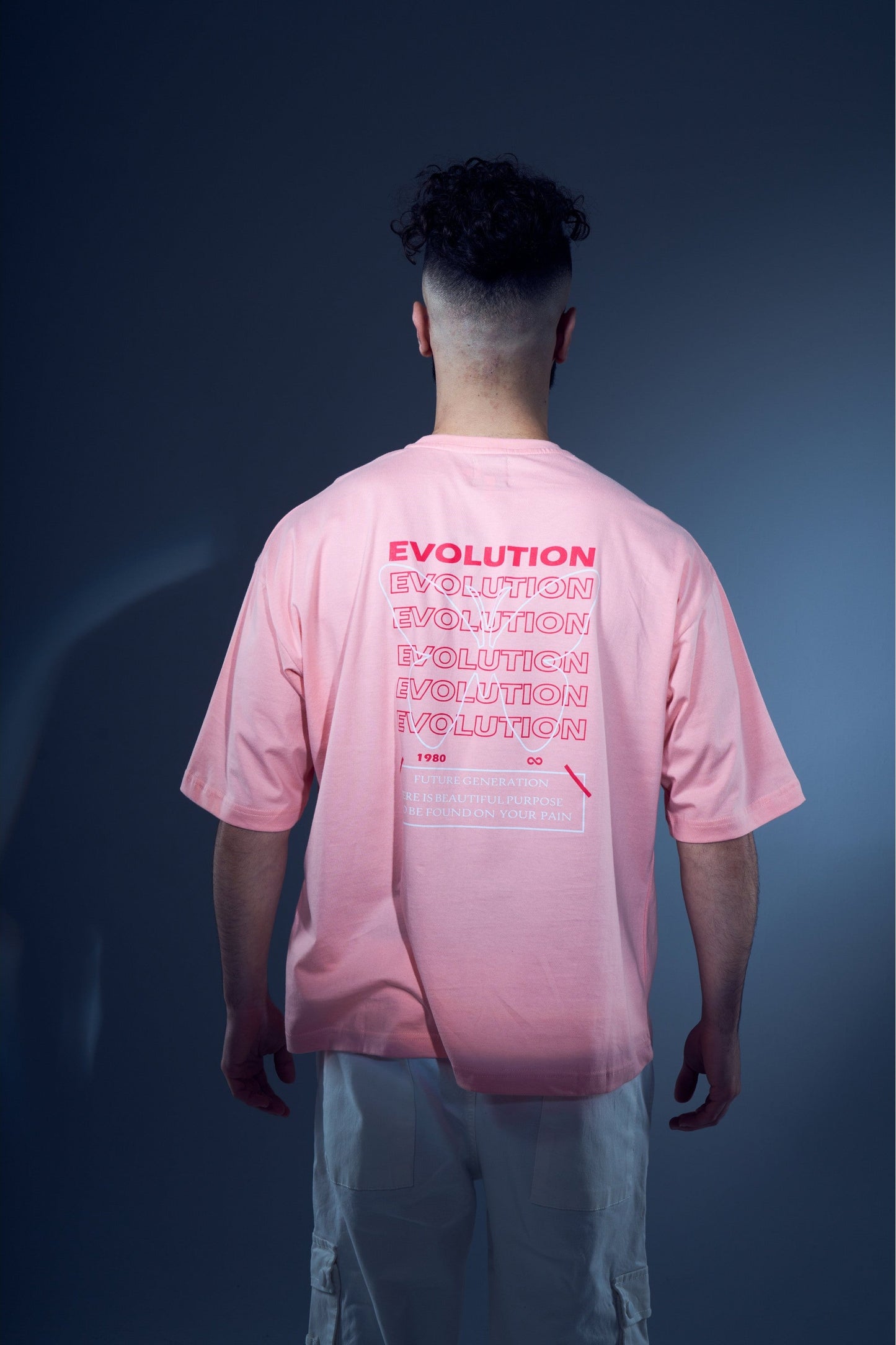 ACTIVate Your Mind Oversized Pink Tee