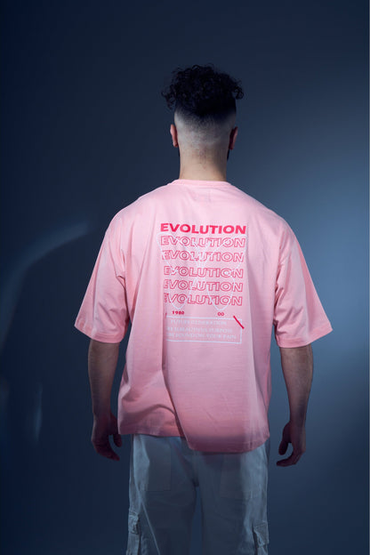 ACTIVate Your Mind Oversized Pink Tee