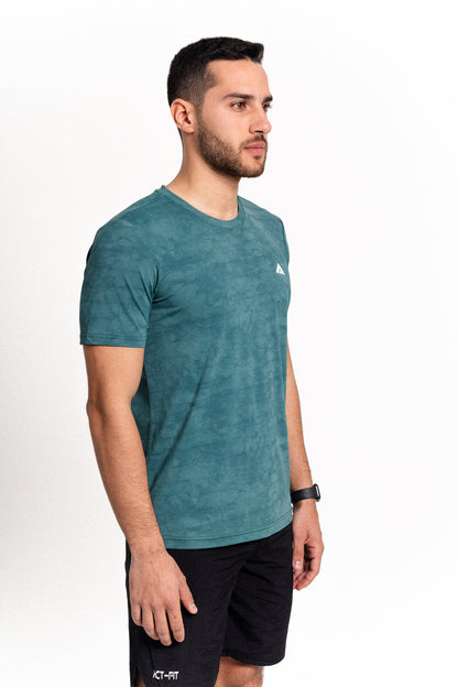 Act-Wire Fit Short Sleeve - Teal