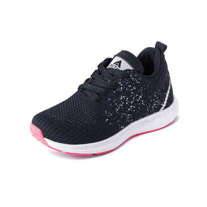 Pulse Runner Kids - Black & Pink Sole