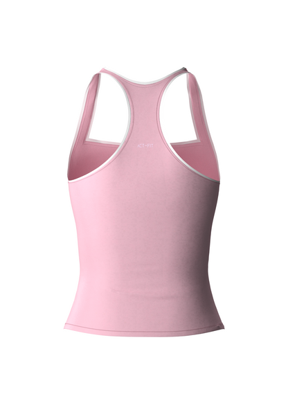 The Sculpt Edit - Binding Detail Tank Top - Powder Pink