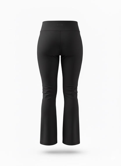 The Sculpt Edit- Flared Yoga Pants  Black
