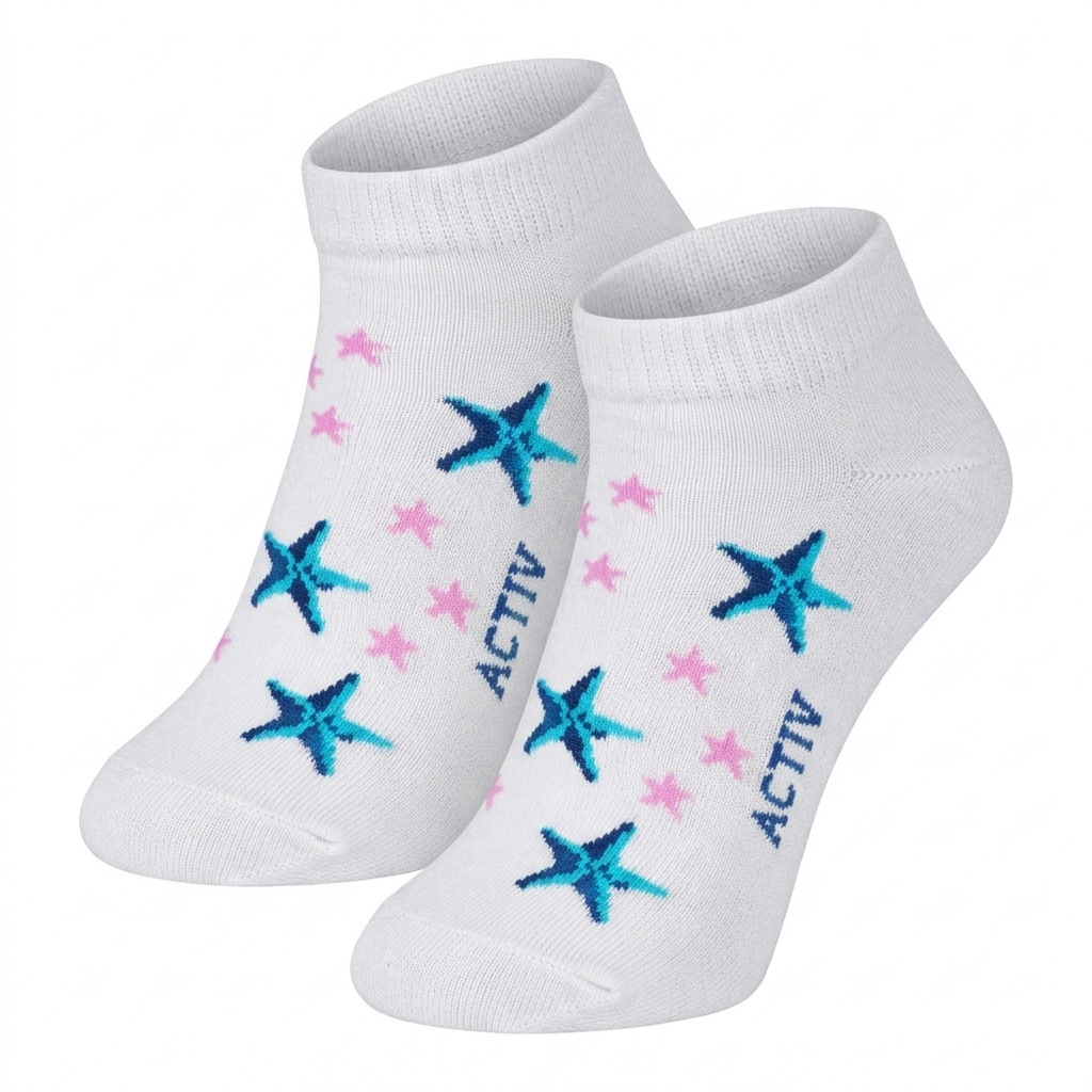 Bare Stars – Daily Ease (4-Pack Short Socks)
