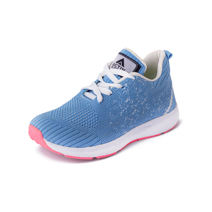 Pulse Runner Kids - Blue & Pink Sole