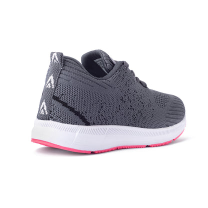 Pulse Runner Kids - Grey & Pink Sole