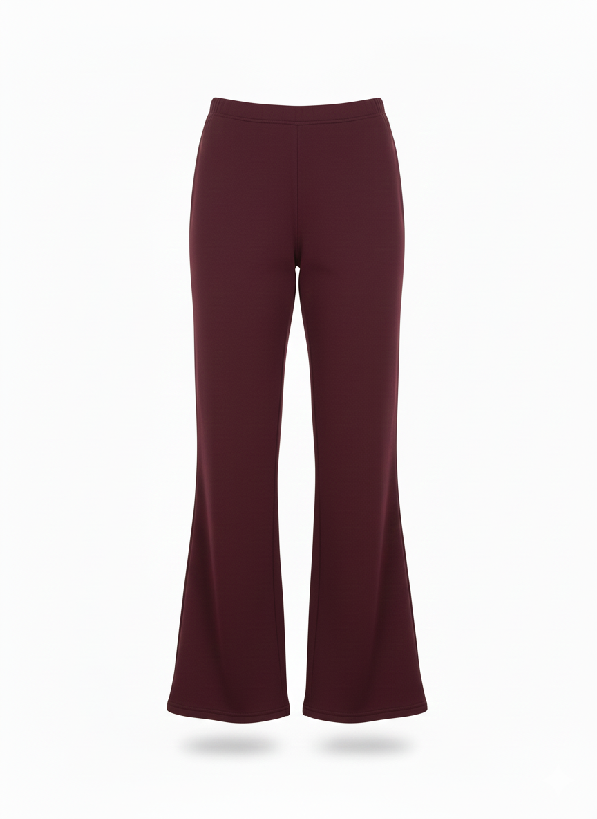 Essential Pants-Burgundy