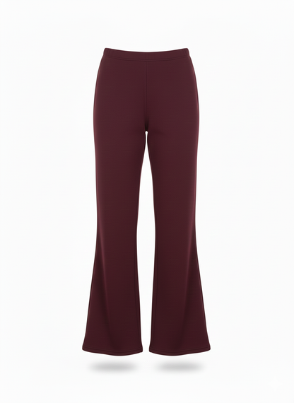 Essential Pants-Burgundy