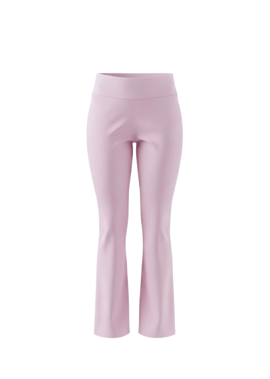 The Sculpt Edit- Flared Yoga Pants powder pink