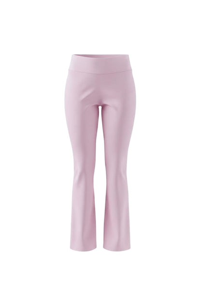 The Sculpt Edit- Flared Yoga Pants powder pink