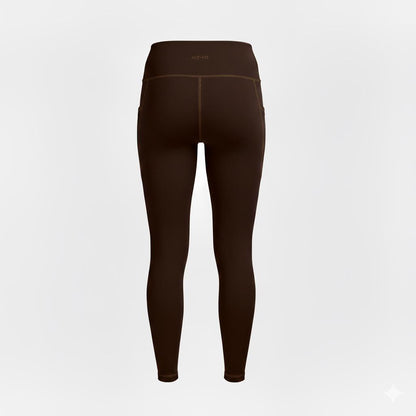 The Sculpt Edit - Yoga Tight Pants - Brown