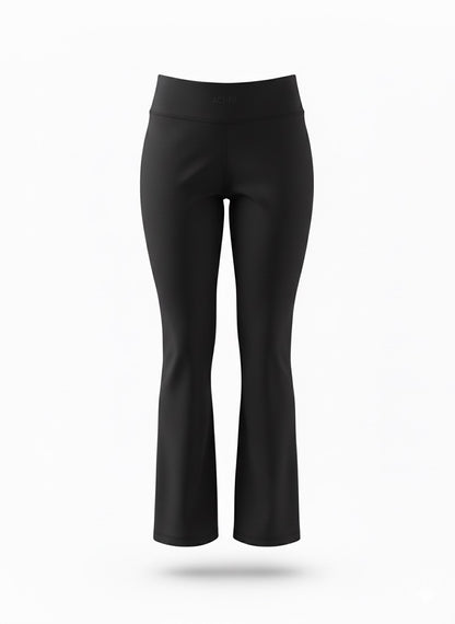 The Sculpt Edit- Flared Yoga Pants  Black