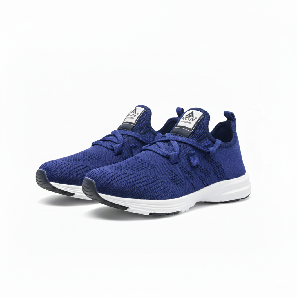 Flow Running Shoes - Navy Blue