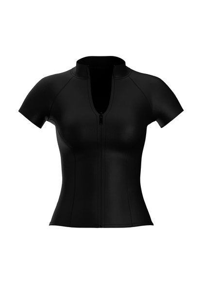 The Sculpt Edit - Black Short Sleeves