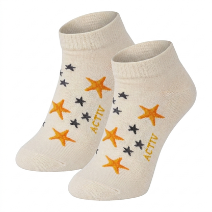 Bare Stars – Daily Ease (4-Pack Short Socks)