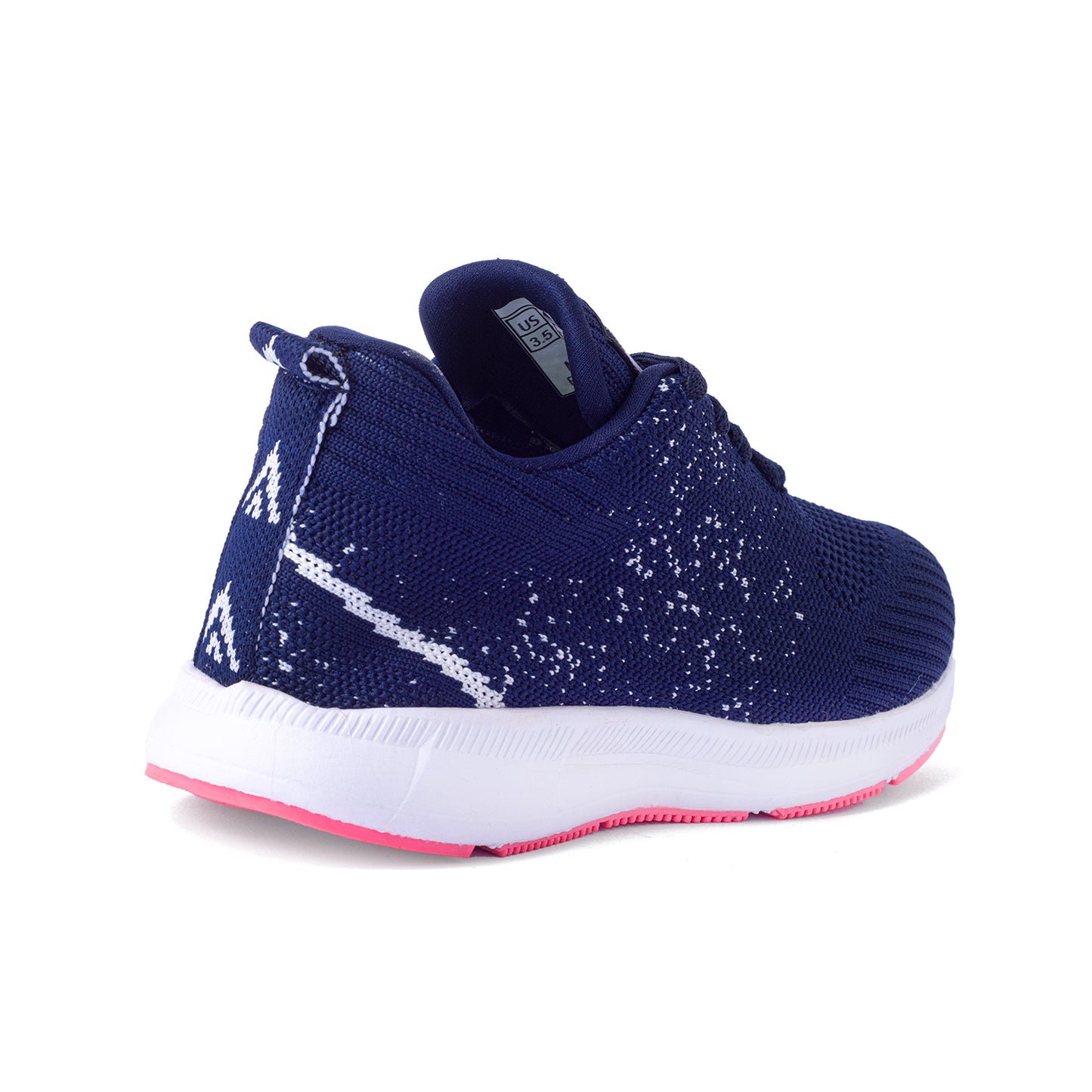 Pulse Runner Kids - Navy & Pink Sole