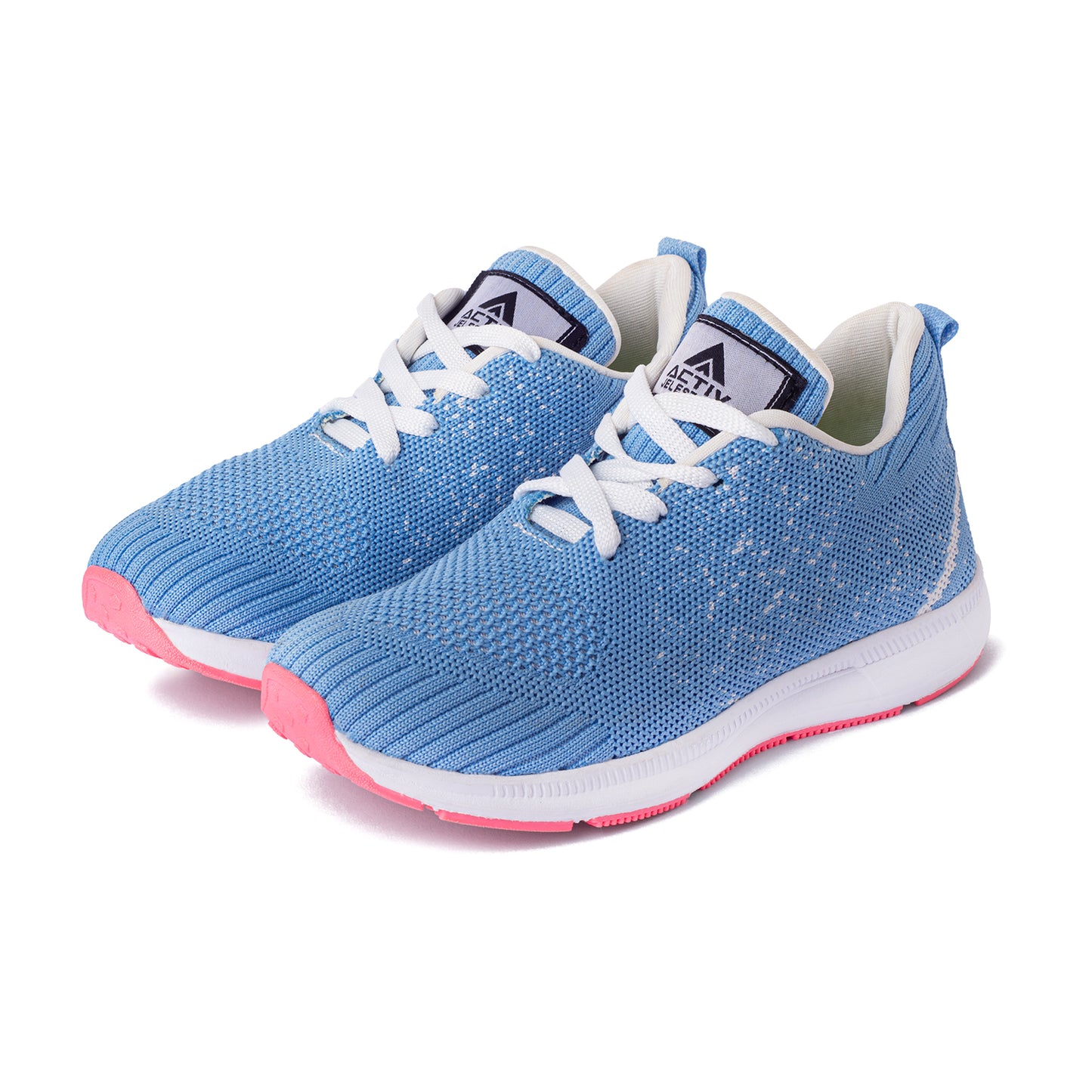 Pulse Runner Kids - Blue & Pink Sole