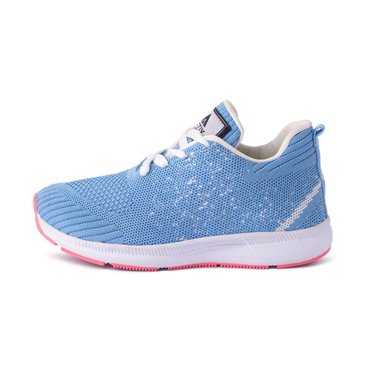 Pulse Runner Kids - Blue & Pink Sole