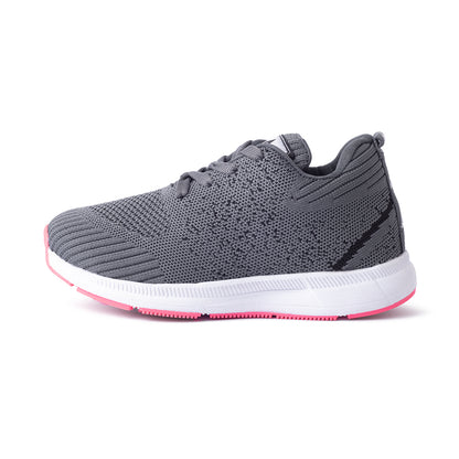 Pulse Runner Kids - Grey & Pink Sole
